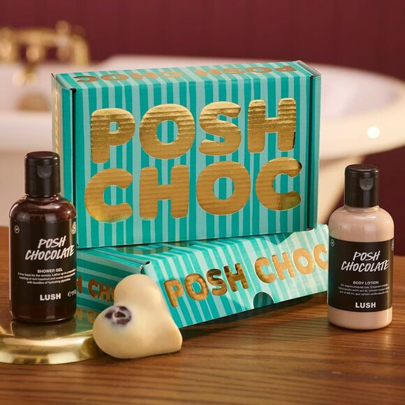NIB LUSH Posh Chocolate Gift Set - Picture 1 of 7